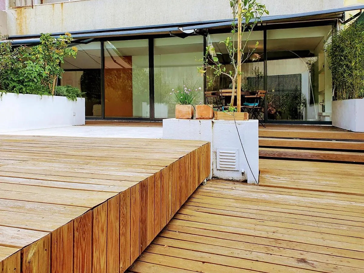 Marques De Pombal Terrace By Lisbon Village Apartments Portugal